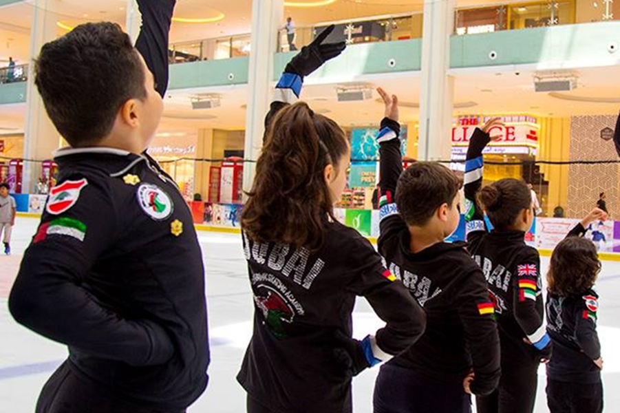 Dubai Ice Rink Training