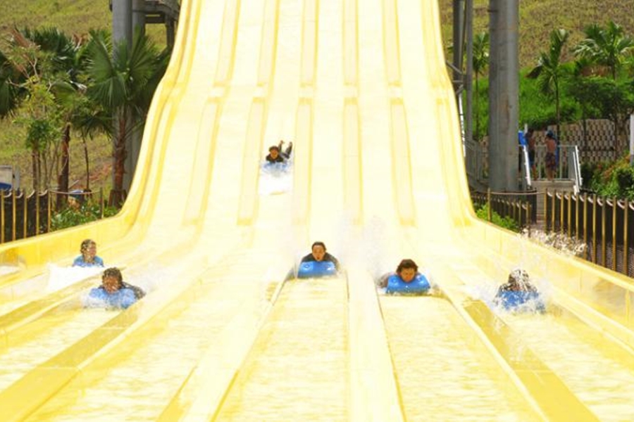 Legoland Water Park Slide