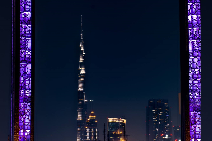 The Dubai Frame Night