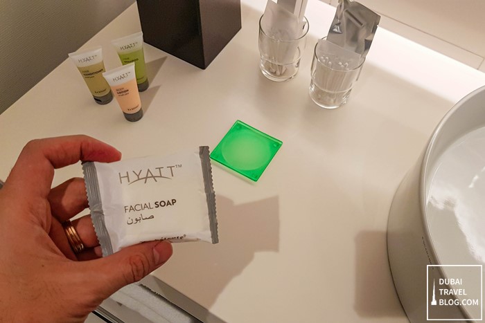 hyatt place dubai toiletries