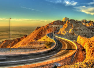 jebel hafeet mountain road trip
