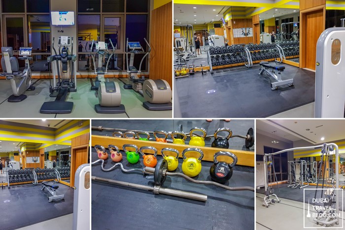 fitness gym amwaj rotana