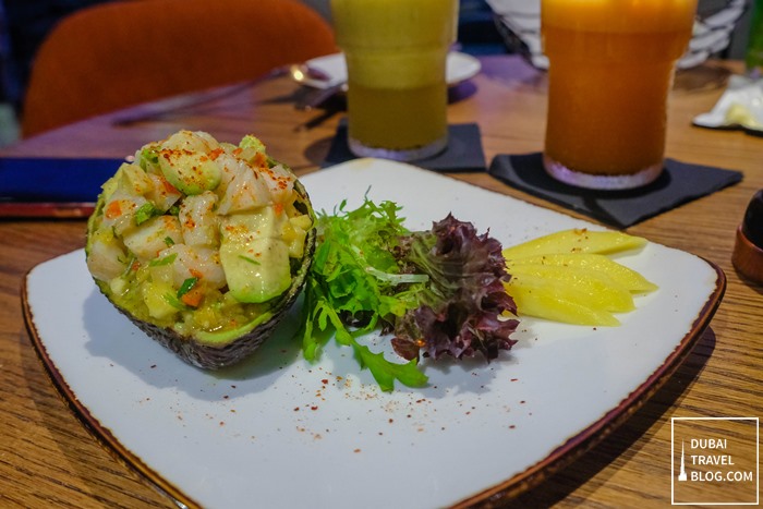 mango shrimp avocado q6 bistro