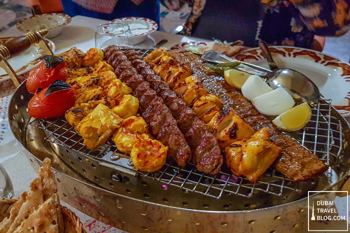 authentic Persian food in Dubai shabestan