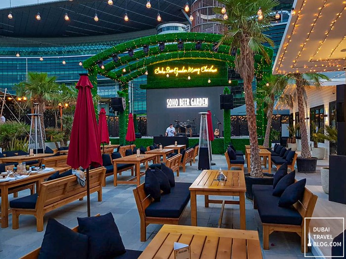 soho beer garden dubai photo