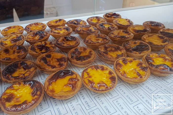 freshly baked portugese egg tarts doce nata
