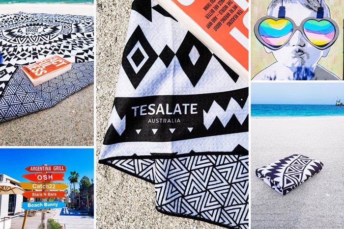 Tesalate Australia Beach Towel review in Dubai UAE