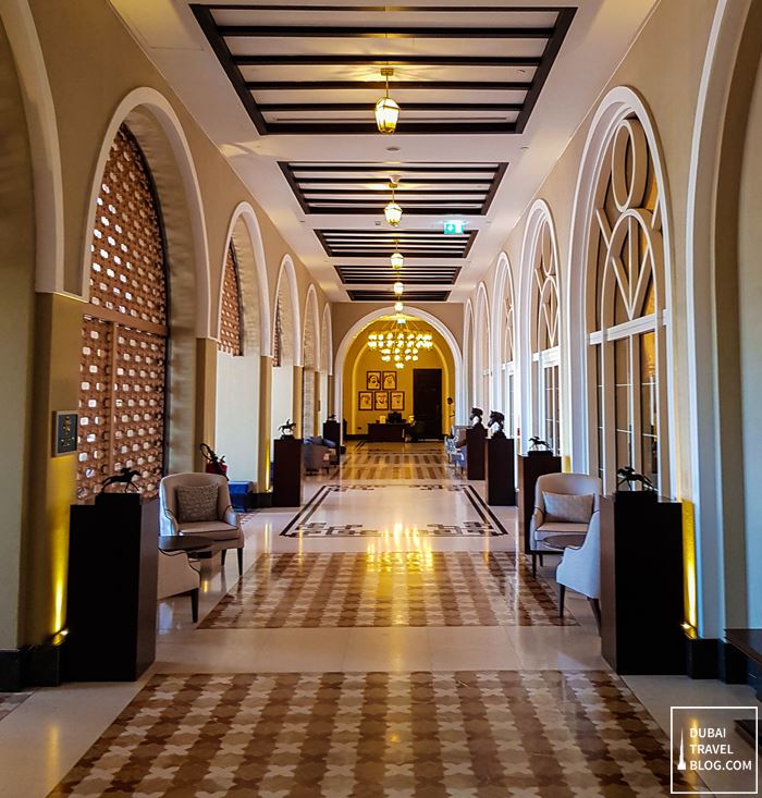 al habtoor polo resort lobby