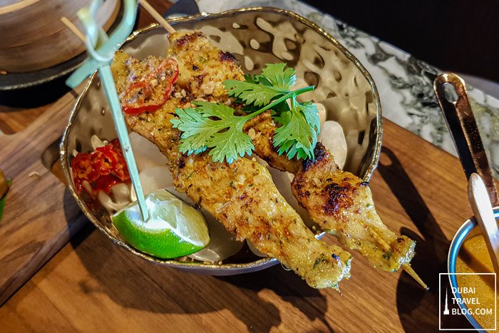 poulet satay vingt-trois bar