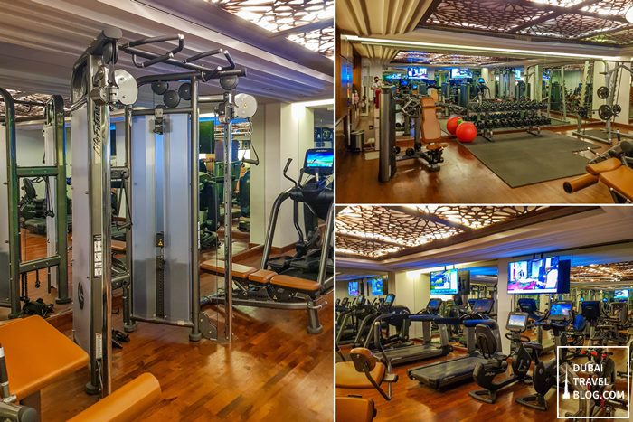 gym in al habtoor polo resort