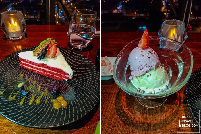 desserts at Kris With a View