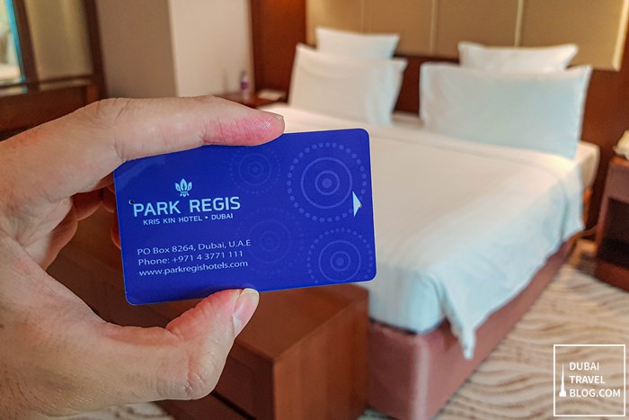 dubai park regis entry card