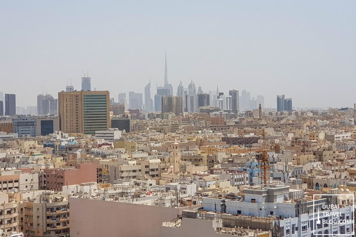 dubai skyline from adagio deira