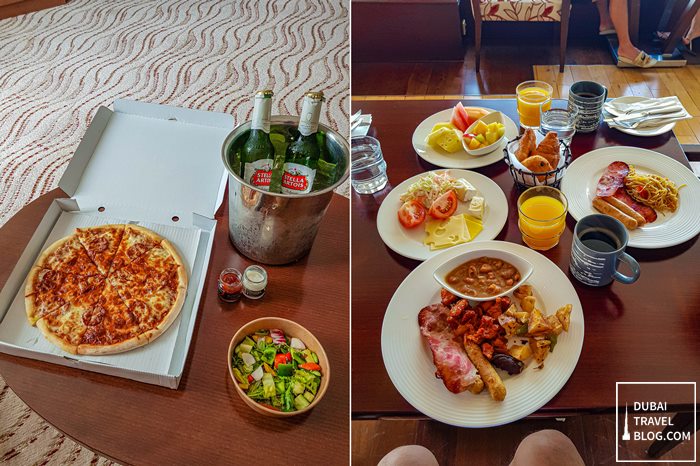 in room dining and breakfast at park regis kris kin