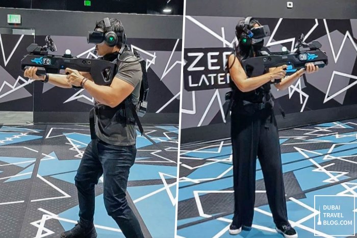 virtual reality game at difc arena games dubai