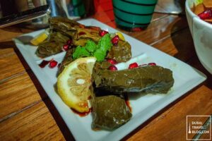 barouk restaurant stuffed grape leaves