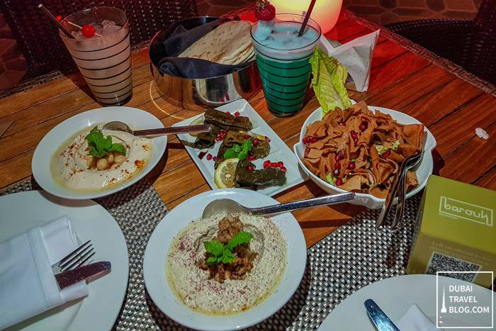 cuisine libanaise barouk yas island