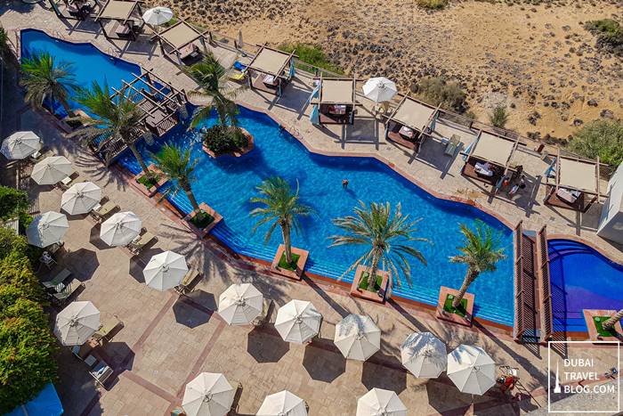 radisson yas island swimming pool view