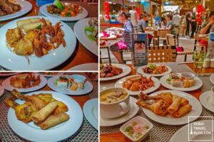 restaurant buffet at Jing Asia