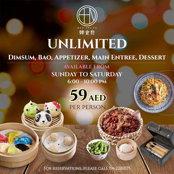 han shi fu unlimited food