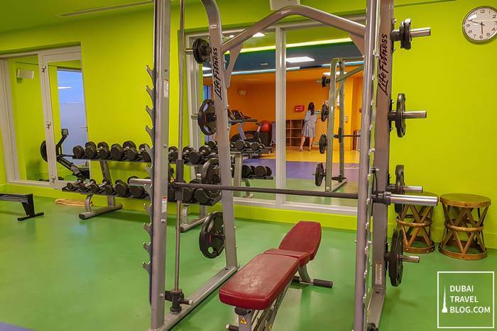 park inn radisson dubai motor city gym