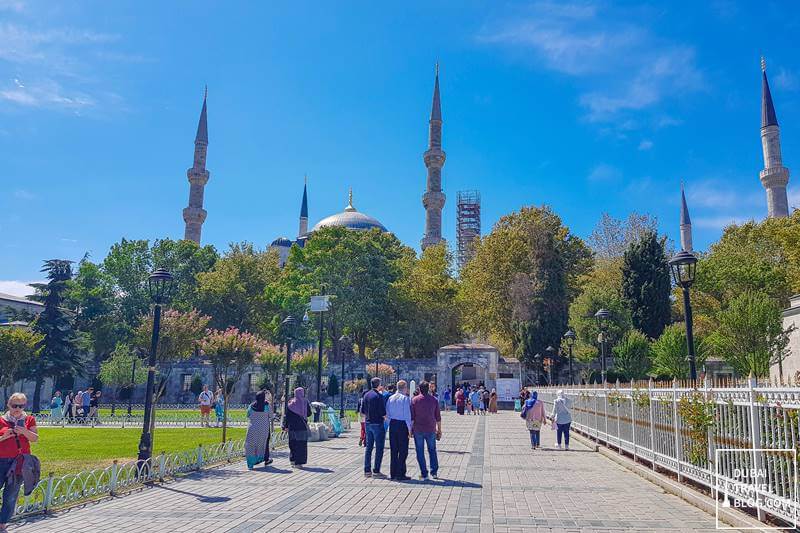 blue mosque turkey istanbul