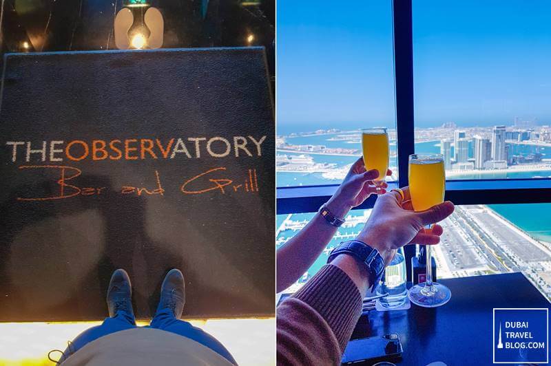 cheers to dubai brunch observatory marriott harbour