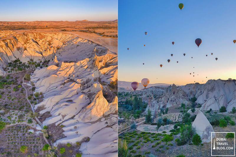 hot air balloon experience in cappadocia