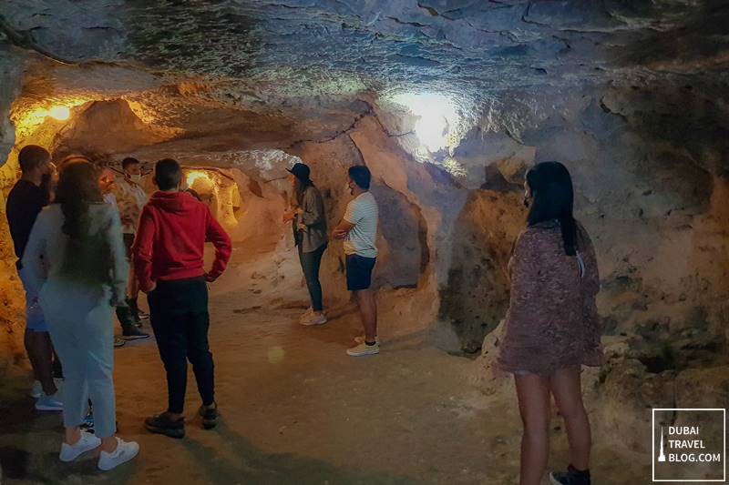 inside derinkuyu underground city in cappadocia