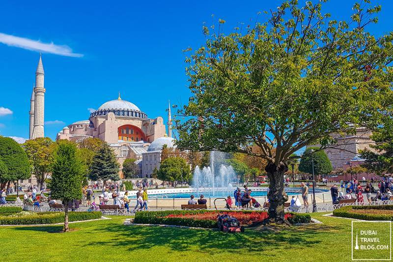 public park in istanbul'