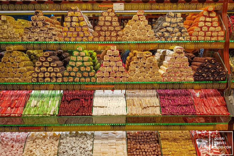 turkey sweets in grand bazaar