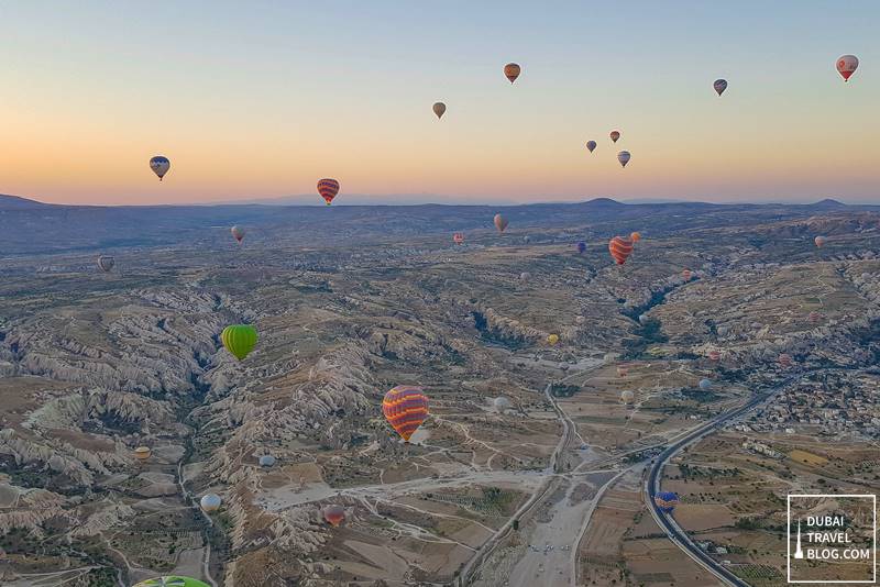 hot air balloon cappadocia ride