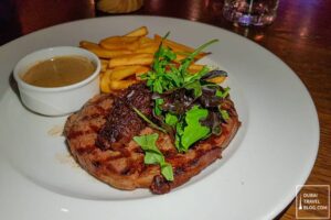 chargrilled steak makar scottish bar