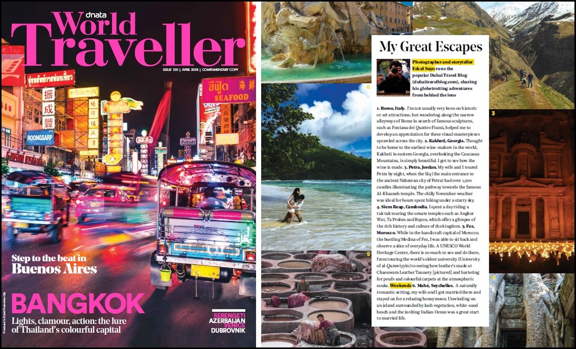 world traveller magazine edcel suyo