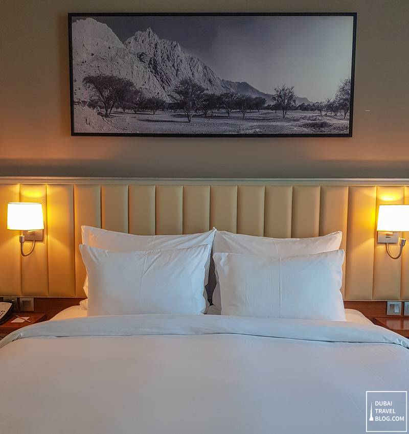 king size bed radisson resort ras al khaimah