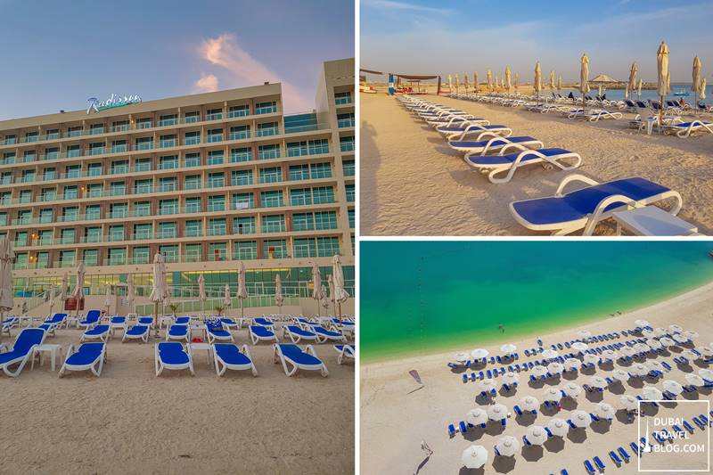 radisson resort ras al khaimah private beach