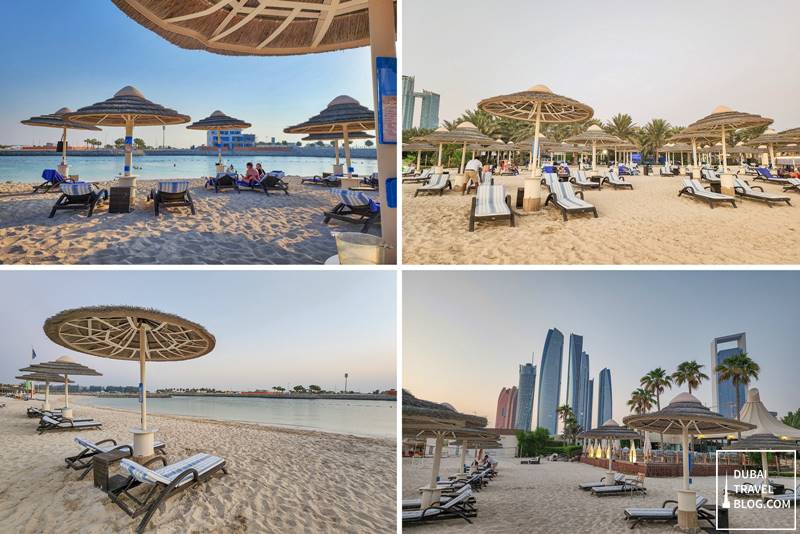 beach area intercontinental abu dhabi