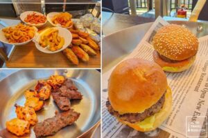 burgers and fries belgian food at intercontinental abu dhabi