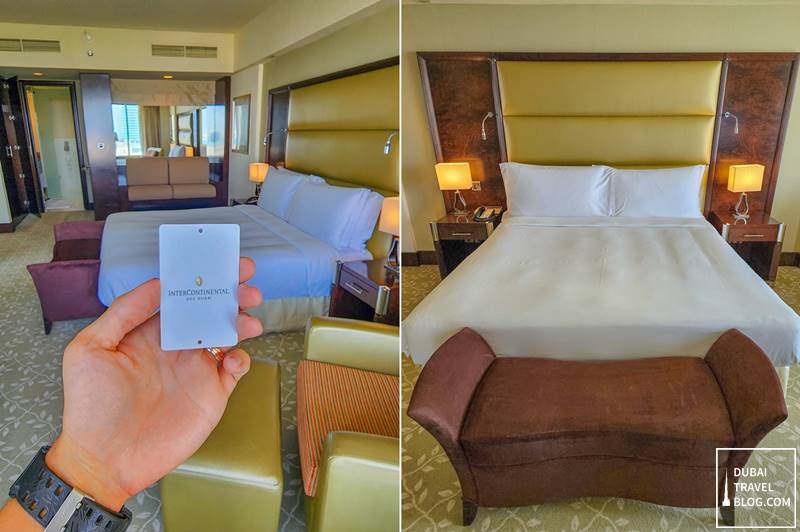 intercontinental abu dhabi hotel bedroom review