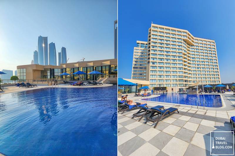 intercontinental abu dhabi pool