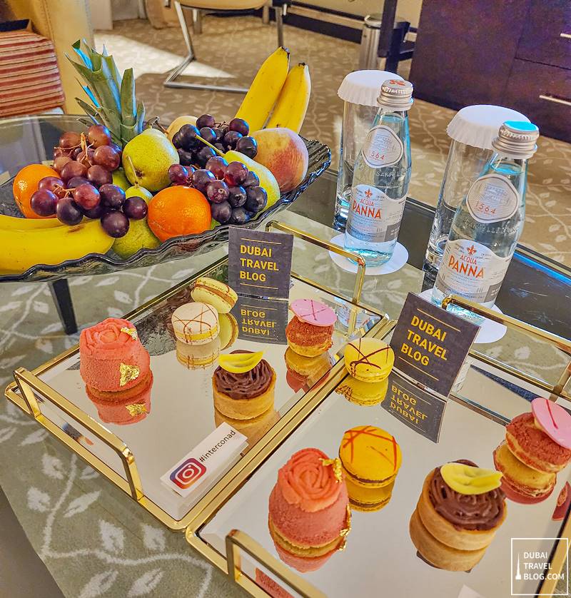 sweet welcome treats from intercontinental abu dhabi