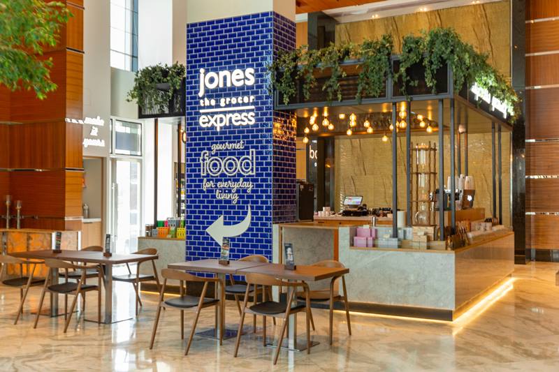 Jones l'épicier Express Cafe Dubai Media City