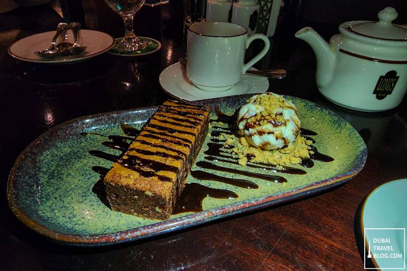 longs bar dessert brownie