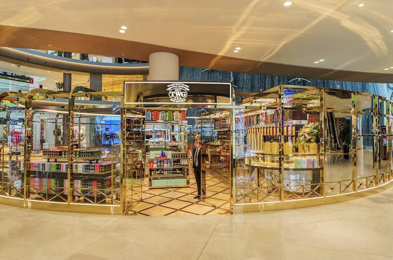 TWG Tea Cafe in The Dubai Mall