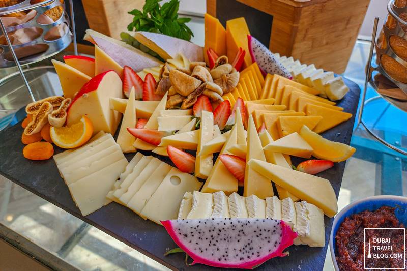 cheese platter bab al bahr brunch