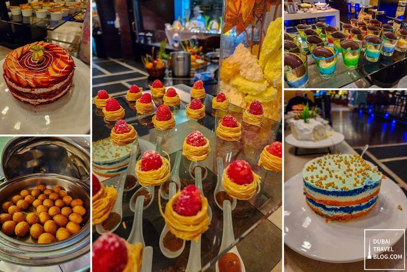 desserts the market place dubai marriott al jaddaf