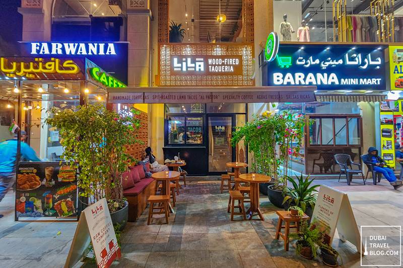 lila taqueria in jumeirah beach road