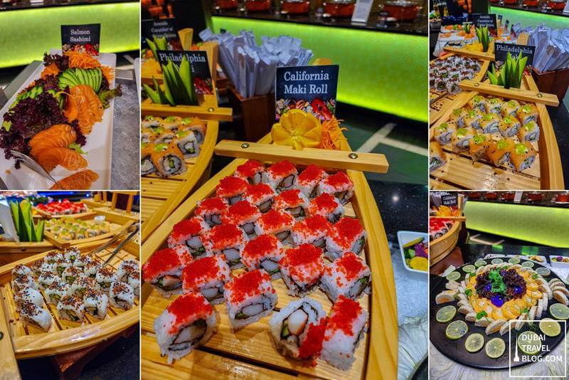 sushi nagiri marriott al jaddaf the market place