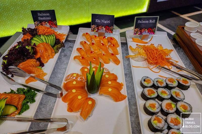 sushi nagiri the marketplace marriott al jaddaf