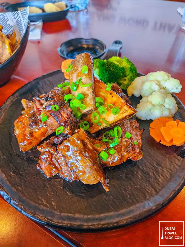 beef bbq ribs at chibog restaurant